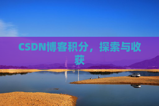 CSDN博客积分，探索与收获